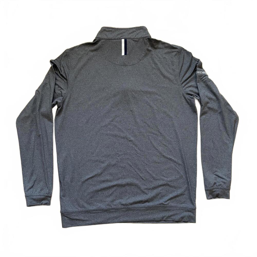Rhoback Heather Performance Q-Zip Pullover Sweate… - image 2